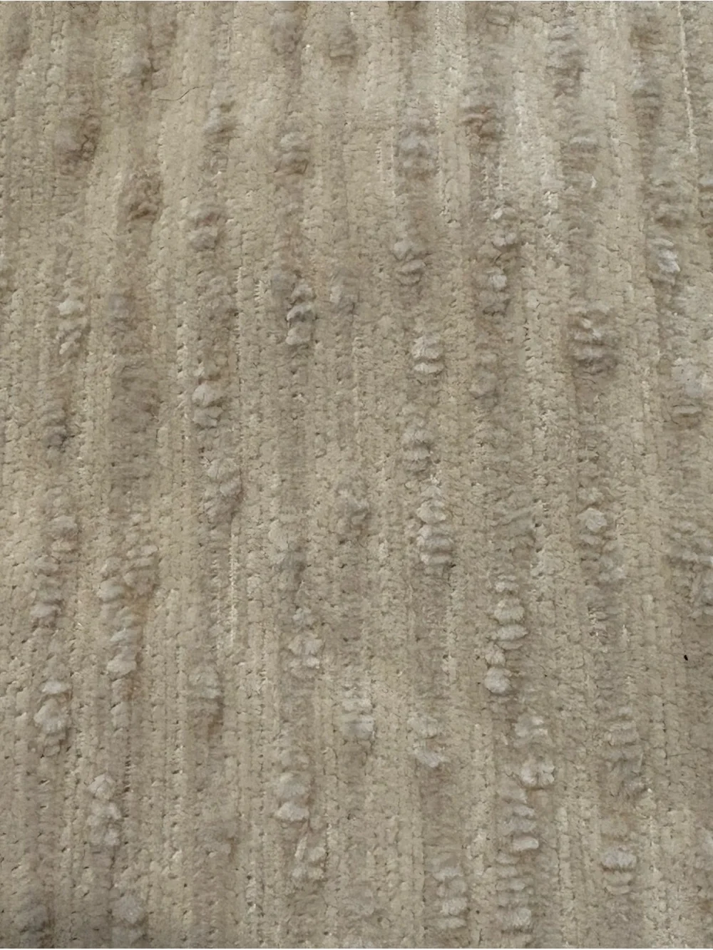 Neutral Cream Textured Square Cloth